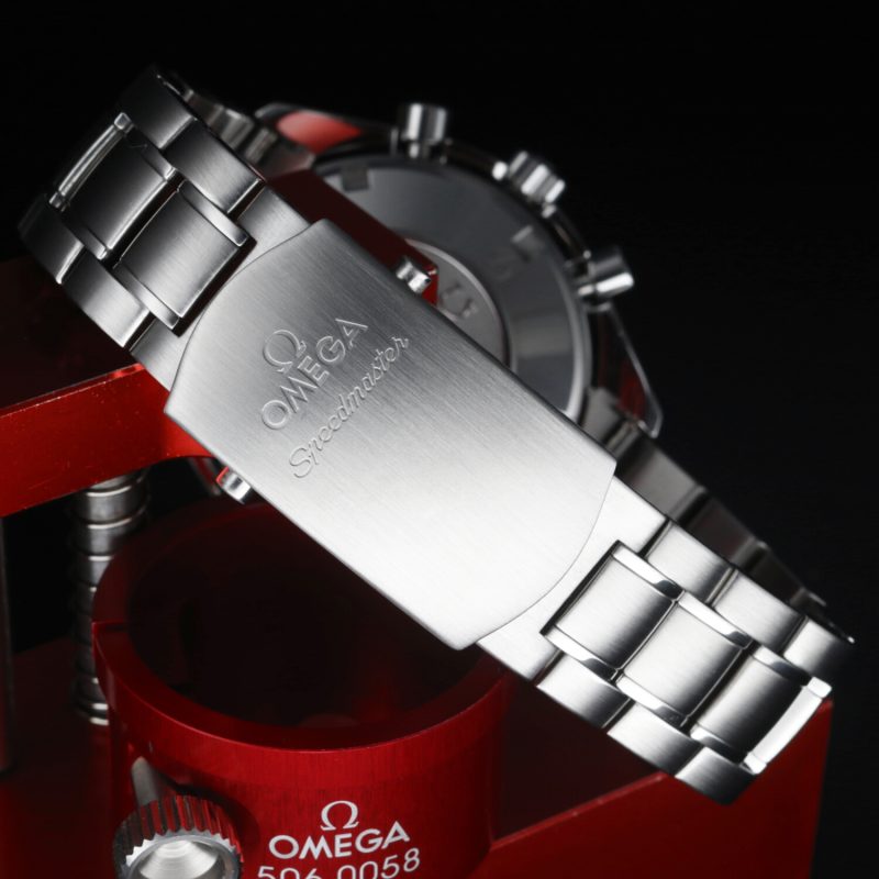 ca. 2012 Omega 32113100 Speedmaster Date Automatic 40mm. Box+Cards+Omega Serviced - Image 7