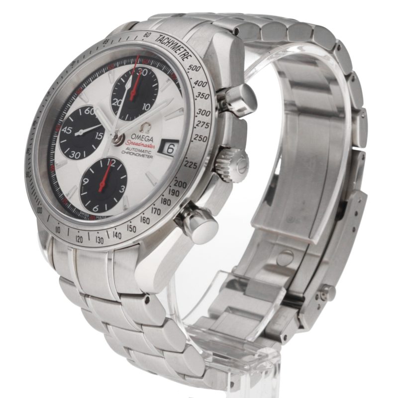 ca. 2012 Omega 32113100 Speedmaster Date Automatic 40mm. Box+Cards+Omega Serviced - Image 2
