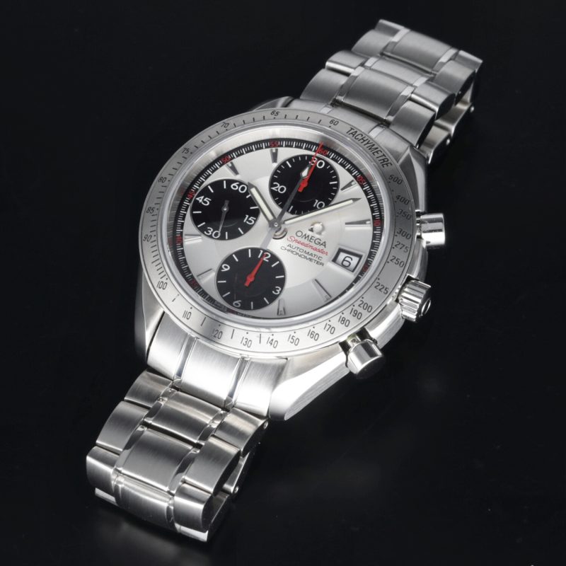 ca. 2012 Omega 32113100 Speedmaster Date Automatic 40mm. Box+Cards+Omega Serviced - Image 13