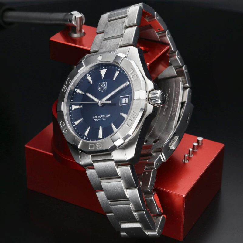 2017 TAG Heuer WAY1112.BA0928 Aquaracer Quarzo 41mm. Scatola+Libretto+Garanzia - immagine 6