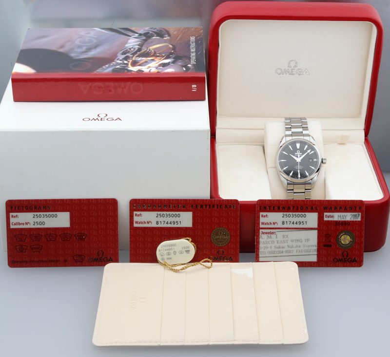 2007 Omega ref. 25035000 Seamaster Aqua Terra Automatic 39mm. Full-set - Image 16