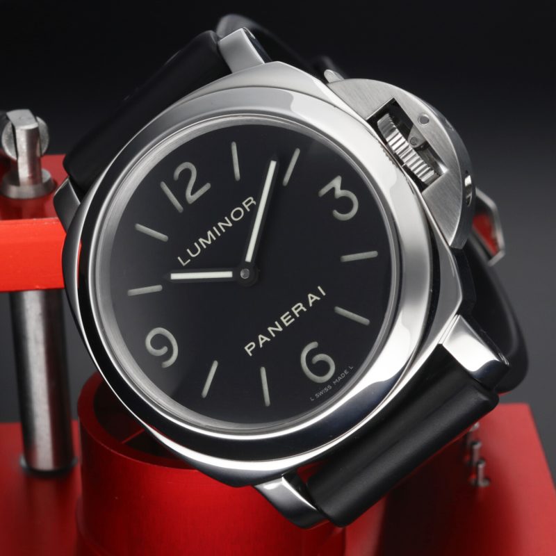 2010 Panerai PAM00112 Luminor Base Handwound 44mm. Box, Card, Booklets, Tool, Stickers - Image 4