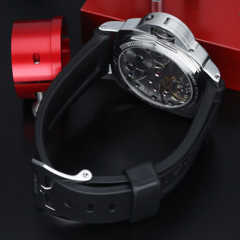 2010 Panerai PAM00112 Luminor Base Handwound 44mm. Box, Card, Booklets, Tool, Stickers - Image 10