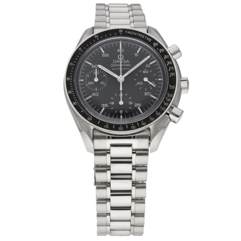 ca. 1996 Omega Reduced 35105000 Speedmaster Automatic 39mm Box, Card, Booklets, Hang Tag, Omega Serviced - Image 3