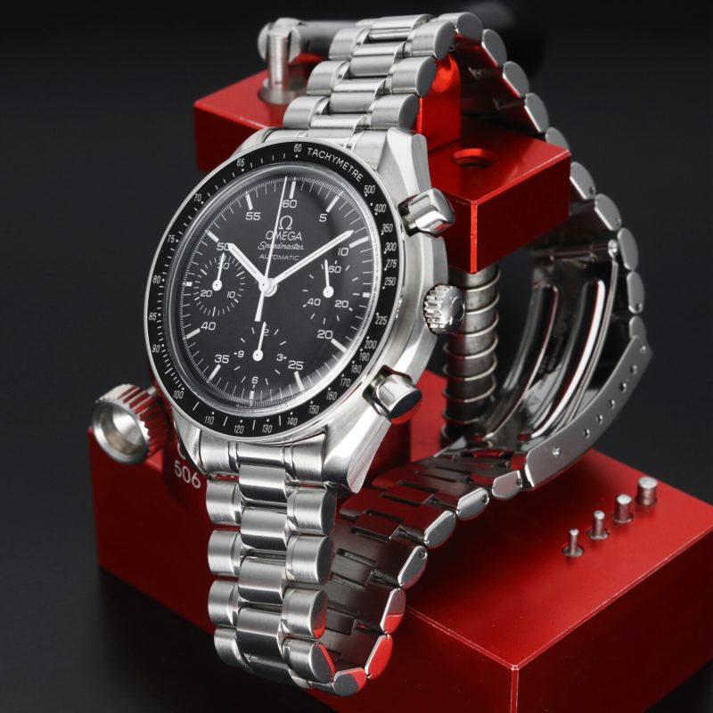ca. 1996 Omega Reduced 35105000 Speedmaster Automatic 39mm Box, Card, Booklets, Hang Tag, Omega Serviced - Image 6