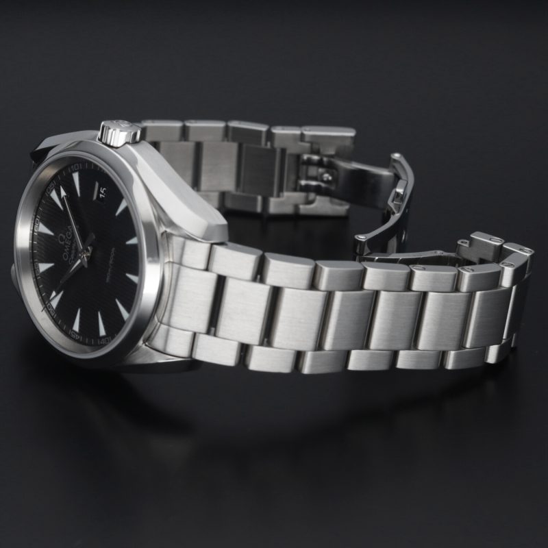 2017 ca. Omega ref. 23110396006001 Seamaster Aqua Terra Quarzo 38.5mm Full-set, Revisionato Omega - immagine 14