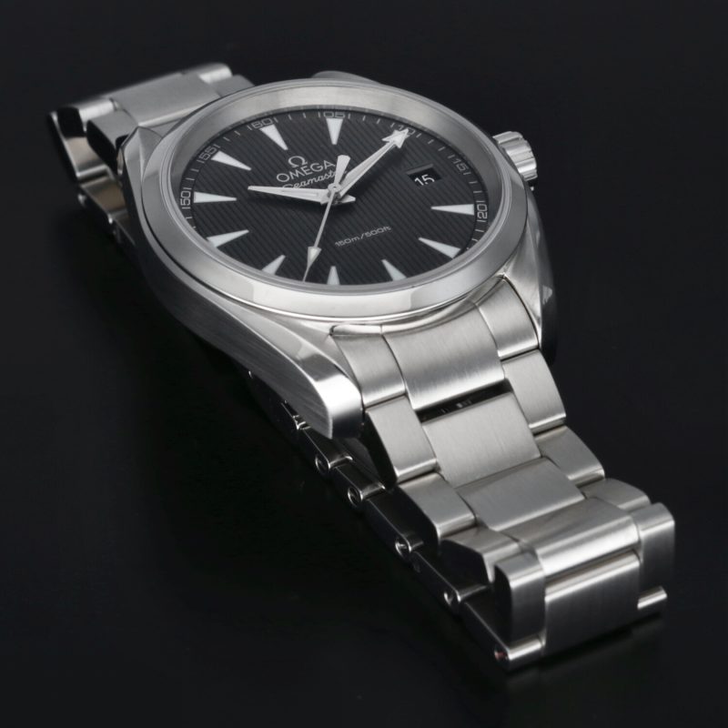 2017 ca. Omega ref. 23110396006001 Seamaster Aqua Terra Quarzo 38.5mm Full-set, Revisionato Omega - immagine 11