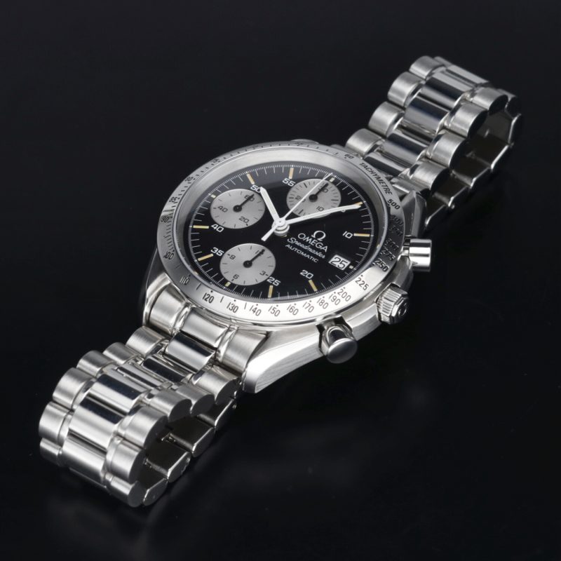1993 Omega 35115000 Speedmaster Date 39mm Reverse Panda Dial, Omega Serviced, Full-set - Image 13