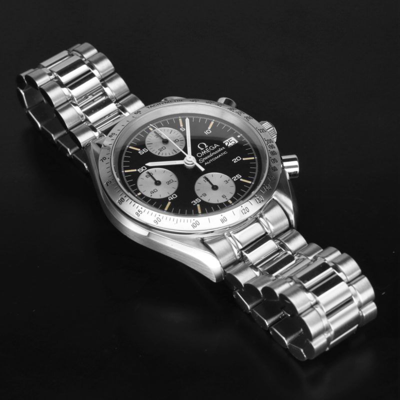 1993 Omega 35115000 Speedmaster Date 39mm Reverse Panda Dial, Omega Serviced, Full-set - Image 12