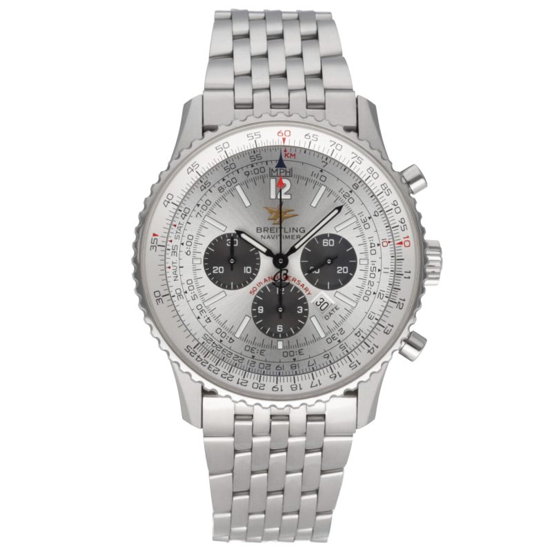 2003 Breitling ref. A41322 Navitimer 50th Anniversary Acciaio Automatico 42 mm Full-set - immagine 3