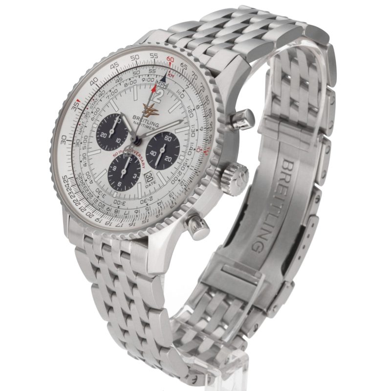 2003 Breitling ref. A41322 Navitimer 50th Anniversary Acciaio Automatico 42 mm Full-set - immagine 2