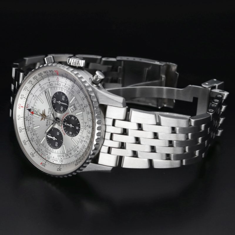 2003 Breitling ref. A41322 Navitimer 50th Anniversary Acciaio Automatico 42 mm Full-set - immagine 15