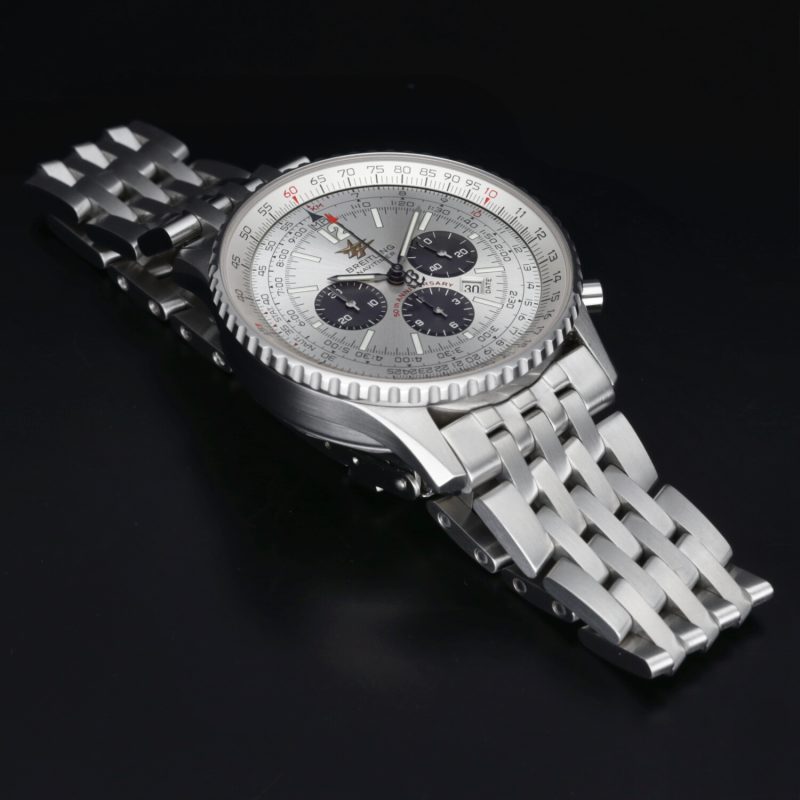 2003 Breitling ref. A41322 Navitimer 50th Anniversary Acciaio Automatico 42 mm Full-set - immagine 12