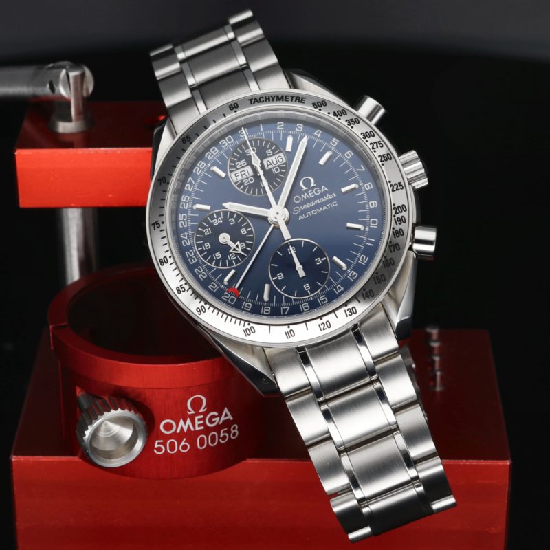 2005 Unworn Omega 35238000 Speedmaster Day-Date Mk40, Box+Cards+Booklet+Hang Tag - Image 5