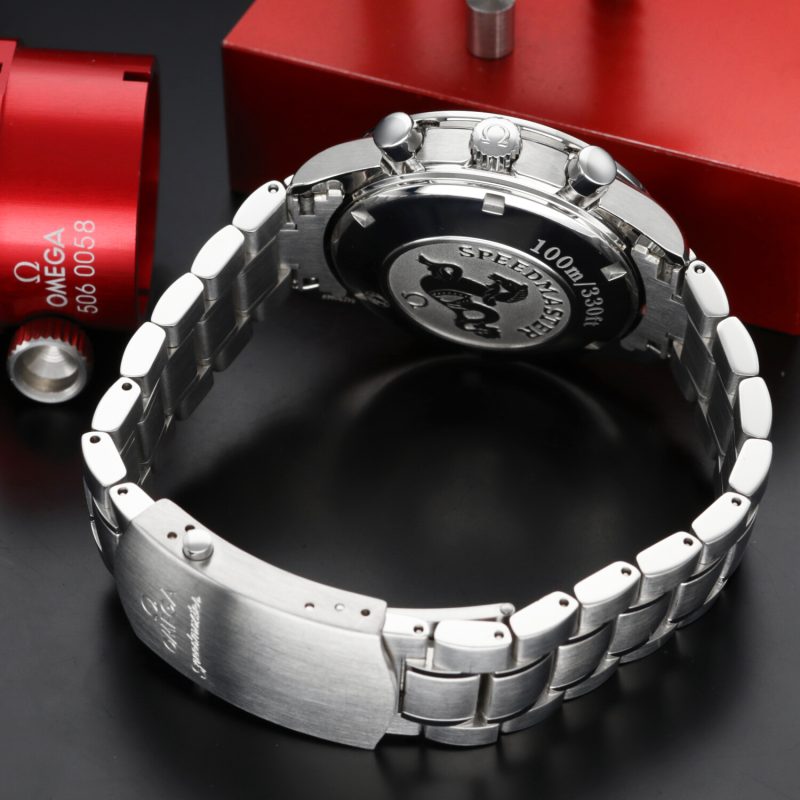 2008 Omega ref. 32113000 Speedmaster Data Automatico 40 mm Scatola, Garanzia, Libretto - immagine 11