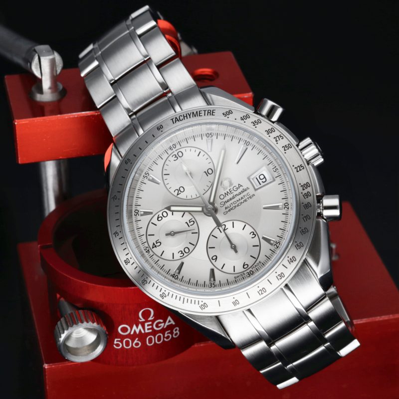 2008 Omega ref. 32113000 Speedmaster Data Automatico 40 mm Scatola, Garanzia, Libretto - immagine 5