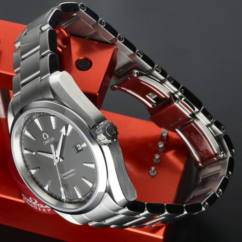 2011 Omega Seamaster Aqua Terra 150M Quarzo 23110396106001 38.5mm Full Set - immagine 3
