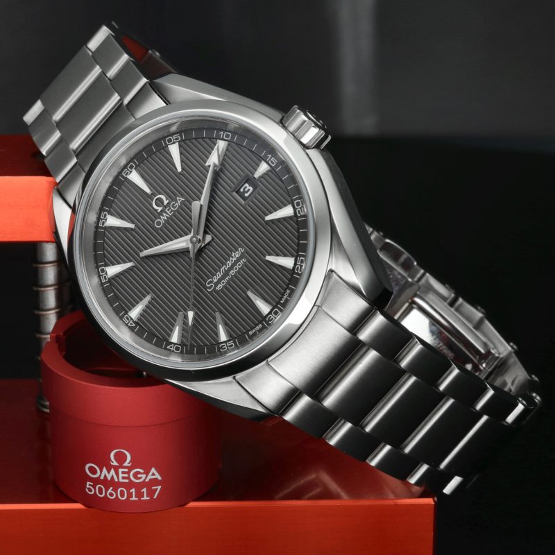 2011 Omega Seamaster Aqua Terra 150M Quarzo 23110396106001 38.5mm Full Set - immagine 2