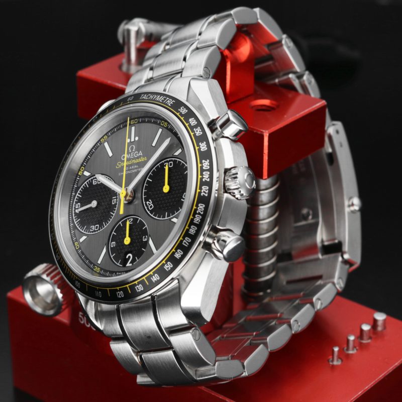 2017 Unpolished Omega 32630405006001 Speedmaster Racing Co-Axial Chronograph 40 mm Box+Cards+Booklet - Image 6