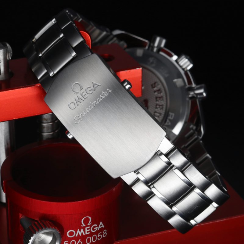 2017 Unpolished Omega 32630405006001 Speedmaster Racing Co-Axial Chronograph 40 mm Box+Cards+Booklet - Image 7