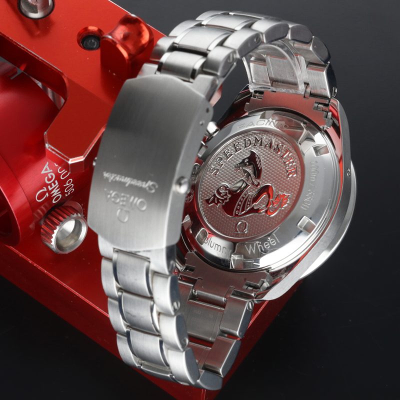2017 Unpolished Omega 32630405006001 Speedmaster Racing Co-Axial Chronograph 40 mm Box+Cards+Booklet - Image 10