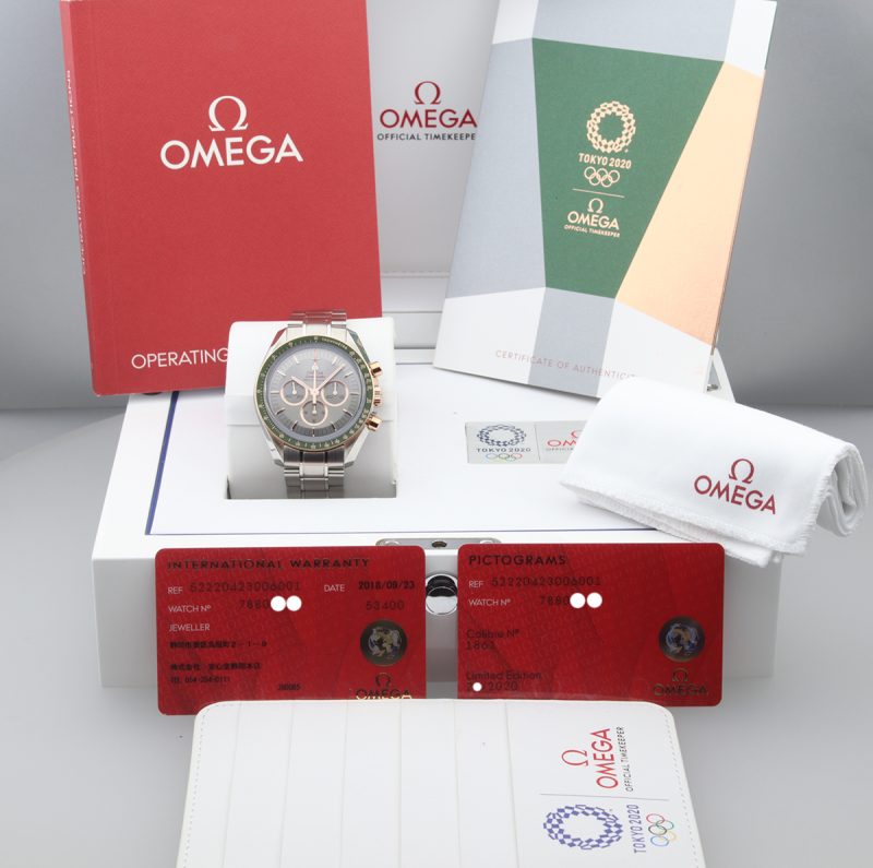 2018 Omega ref. 52220423006001 Speedmaster Professional Two Tone Tokio 2020 Full-set - Image 16