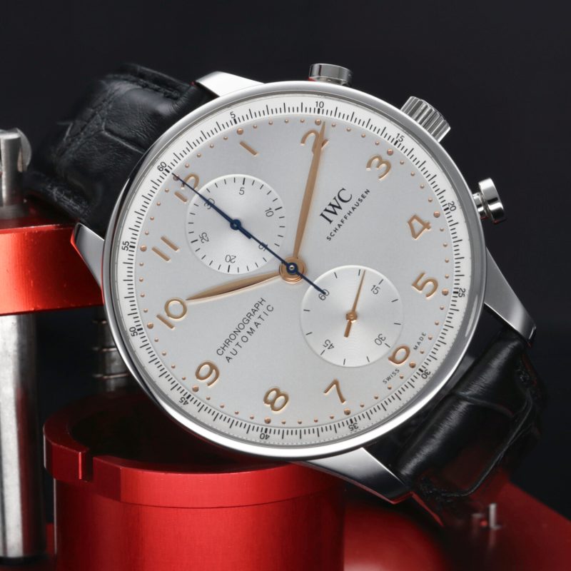 2022 New, Unworn IWC ref. IW371604  Portugieser Chronograph Automatic 41mm Box, Cards, Booklets, Cloth - Image 4