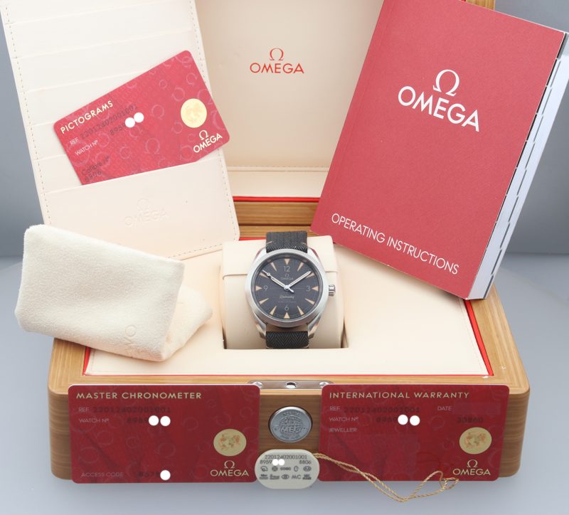 2019 ca. Omega ref. 22012402001001 Seamaster Railmaster Co-Axial Master Chronometer 40mm Full-set - immagine 15