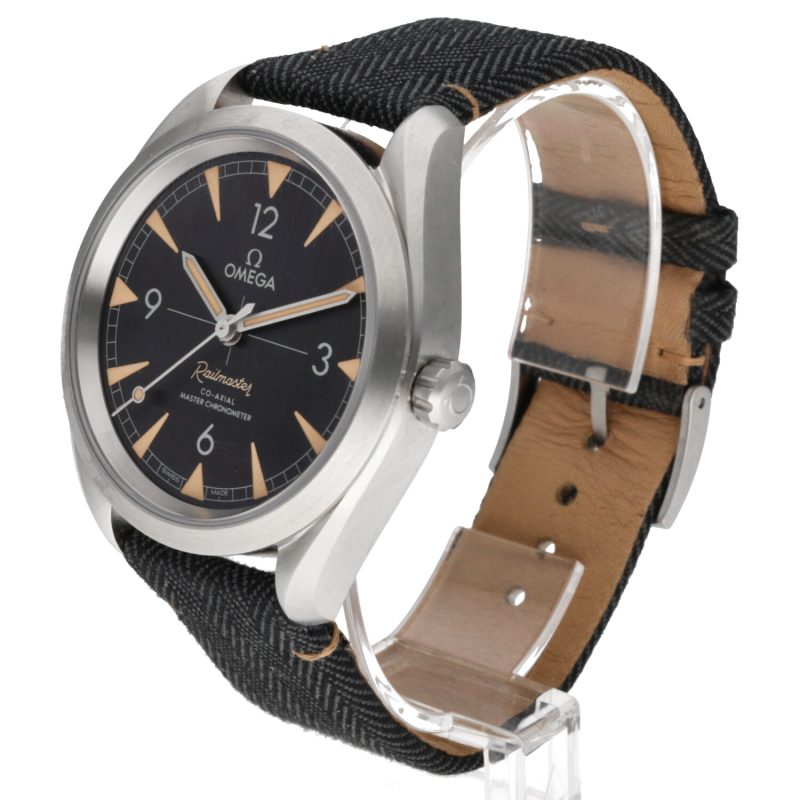 2019 ca. Omega ref. 22012402001001 Seamaster Railmaster Co-Axial Master Chronometer 40mm Full-set - immagine 2