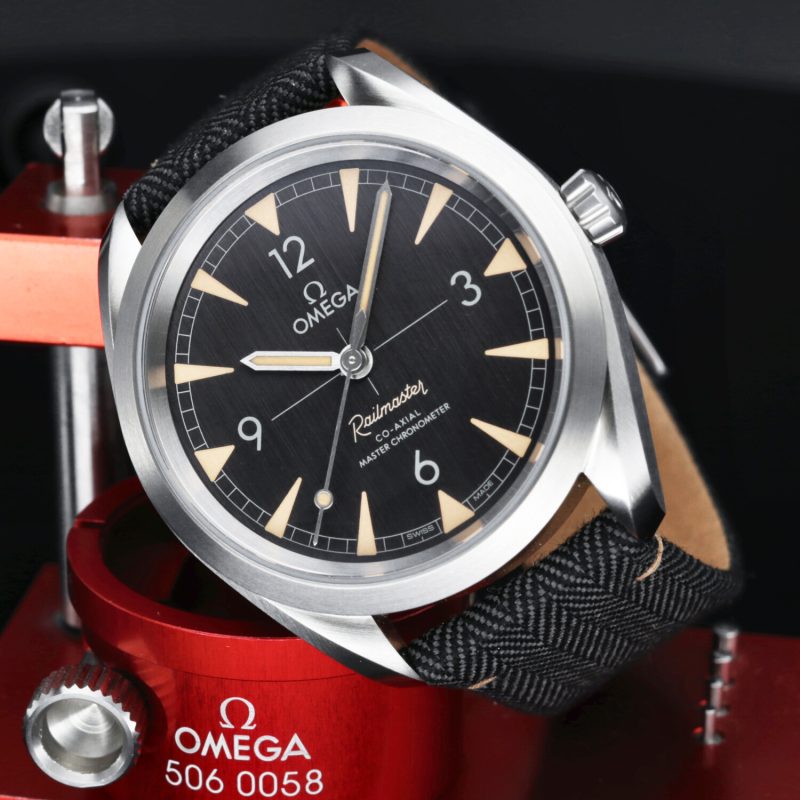 2019 ca. Omega ref. 22012402001001 Seamaster Railmaster Co-Axial Master Chronometer 40mm Full-set - immagine 4