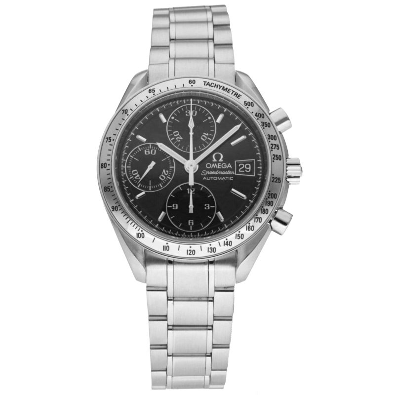 2005 Omega ref. 35135000 Speedmaster Date Automatic 39mm Box+Booklet+Card+Omega Serviced - Image 3
