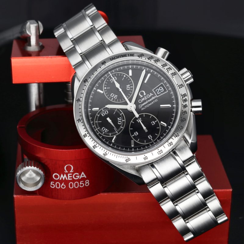 2005 Omega ref. 35135000 Speedmaster Date Automatic 39mm Box+Booklet+Card+Omega Serviced - Image 5