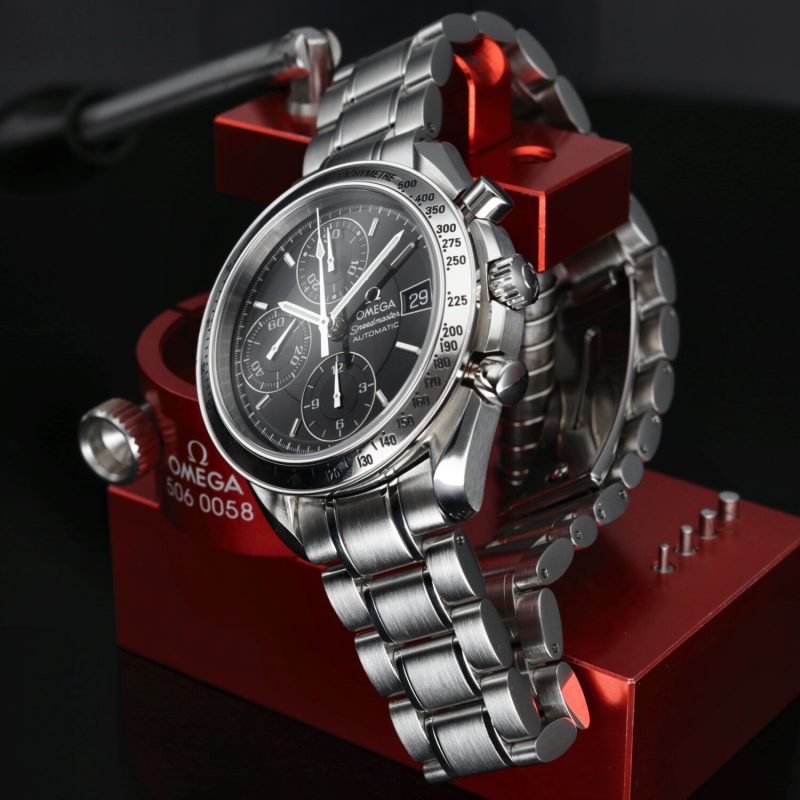 2005 Omega ref. 35135000 Speedmaster Date Automatic 39mm Box+Booklet+Card+Omega Serviced - Image 6