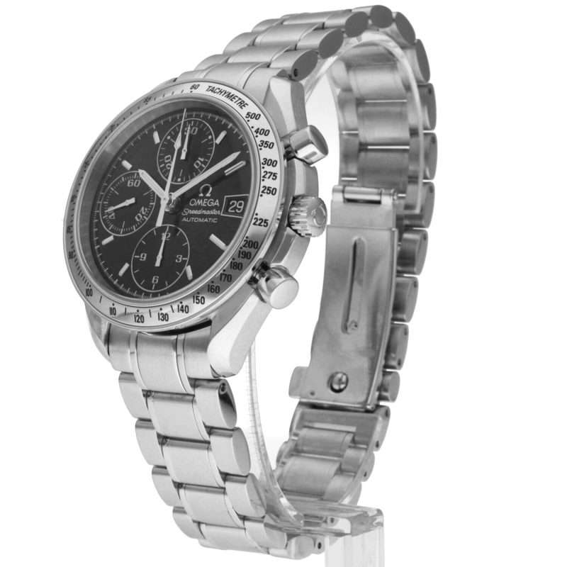 2005 Omega ref. 35135000 Speedmaster Date Automatic 39mm Box+Booklet+Card+Omega Serviced - Image 2
