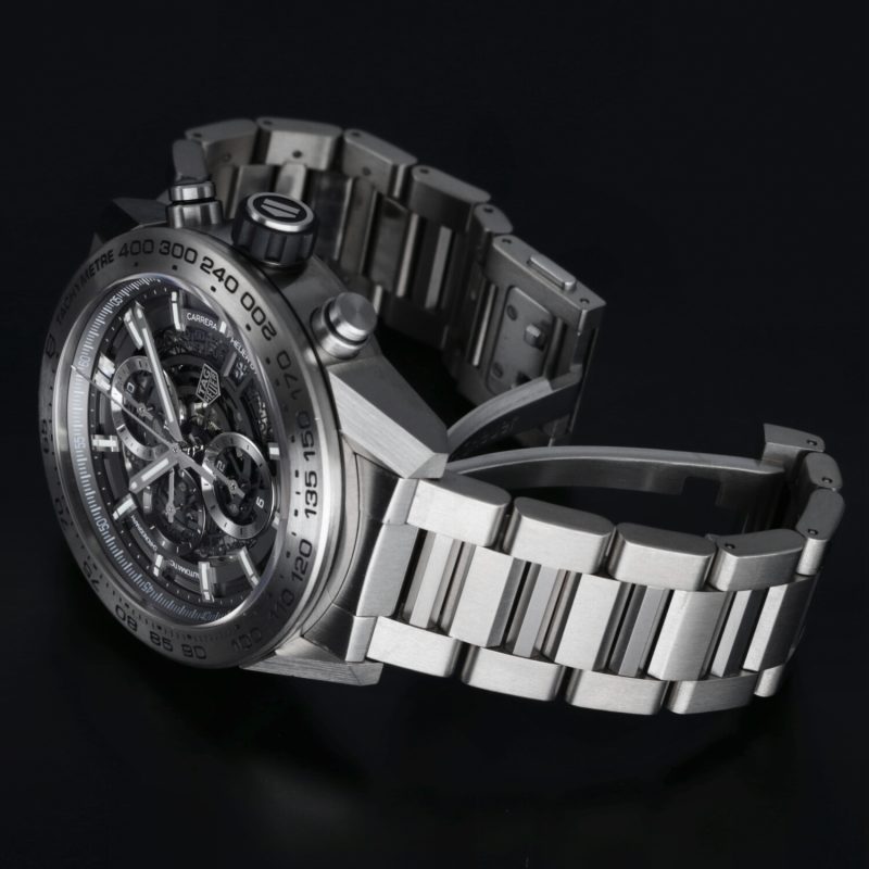 2019 TAG Heuer CAR2A8A.BF0707 Carrera Calibre Heuer 01 Automatico 45 mm Scatola+Garanzia+Libretti - immagine 15