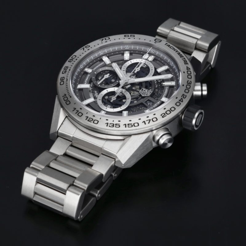 2019 TAG Heuer CAR2A8A.BF0707 Carrera Calibre Heuer 01 Automatico 45 mm Scatola+Garanzia+Libretti - immagine 13