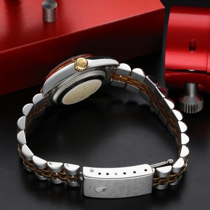 1999 Rolex Ladies Two Tone SS x YG Datejust 69173 Automatic 26mm Grey Dial, Full-set - Image 11