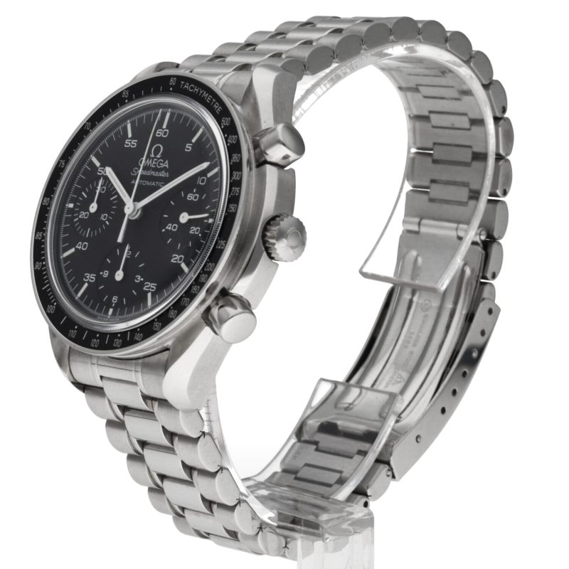 2000 Mai Indossato Omega ref. 35105000 Speedmaster Automatico Reduced 39 mm Scatola, Garanzia, Libretto - immagine 2