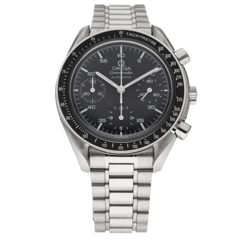 2000 Mai Indossato Omega ref. 35105000 Speedmaster Automatico Reduced 39 mm Scatola, Garanzia, Libretto - immagine 3