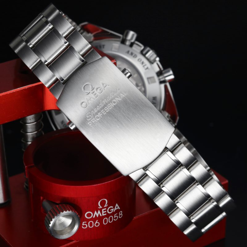 2006 Omega 35705000 Speedmaster Professional The Moon Watch Moonphase Box+Card+Booklet+Omega Serviced - Image 7