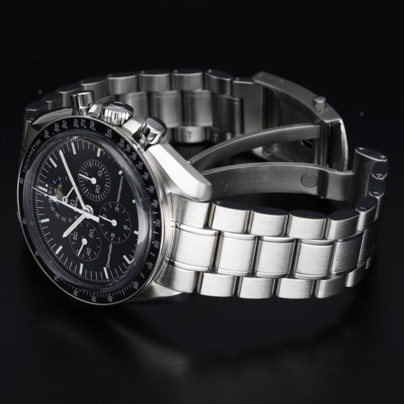 2006 Omega 35705000 Speedmaster Professional The Moon Watch Moonphase Box+Card+Booklet+Omega Serviced - Image 15
