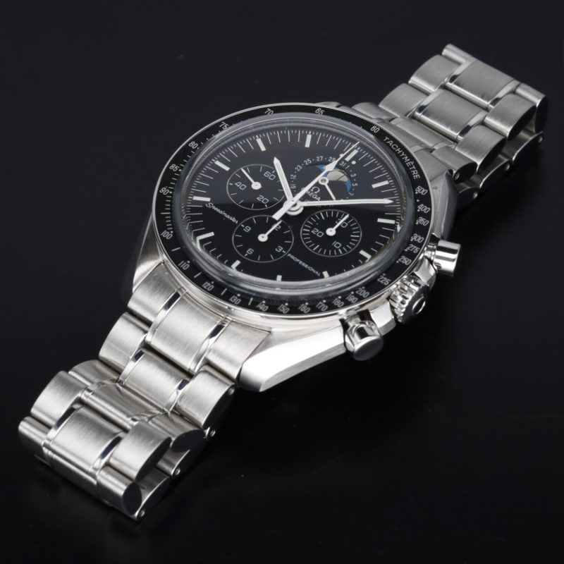 2006 Omega 35705000 Speedmaster Professional The Moon Watch Moonphase Box+Card+Booklet+Omega Serviced - Image 13