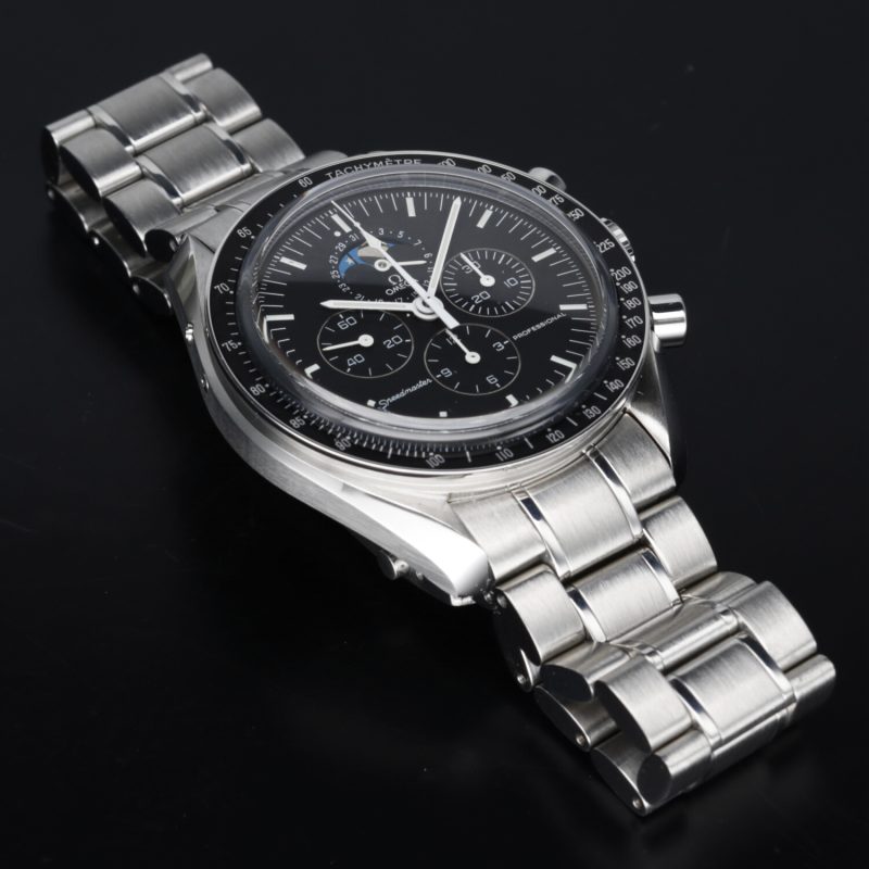 2006 Omega 35705000 Speedmaster Professional The Moon Watch Moonphase Box+Card+Booklet+Omega Serviced - Image 12