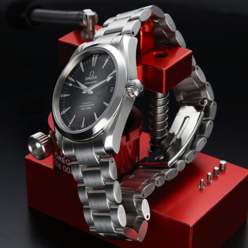 2005 Omega 25045000 Seamaster Aqua Terra Co-Axial Automatic 36 mm Box, Card, Booklet, Omega Serviced - Image 6