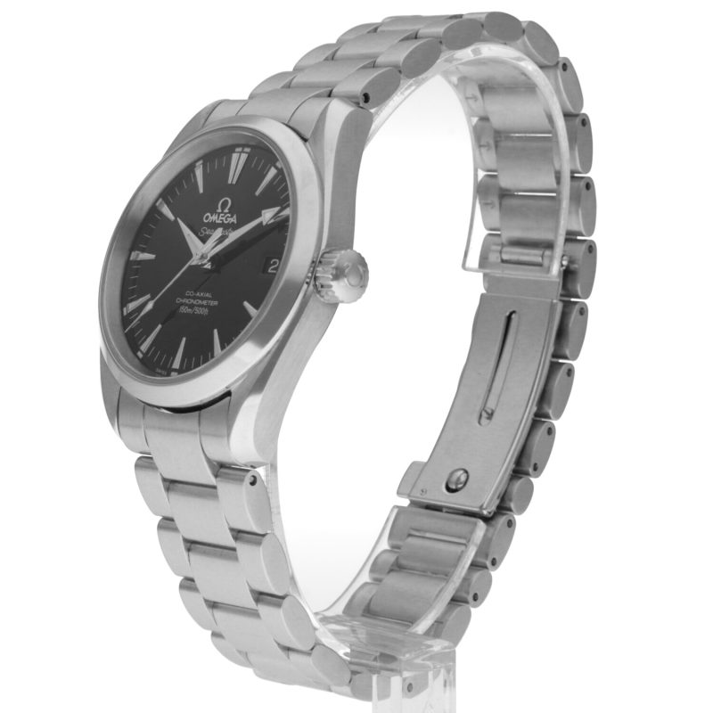 2005 Omega 25045000 Seamaster Aqua Terra Co-Axial Automatic 36 mm Box, Card, Booklet, Omega Serviced - Image 2