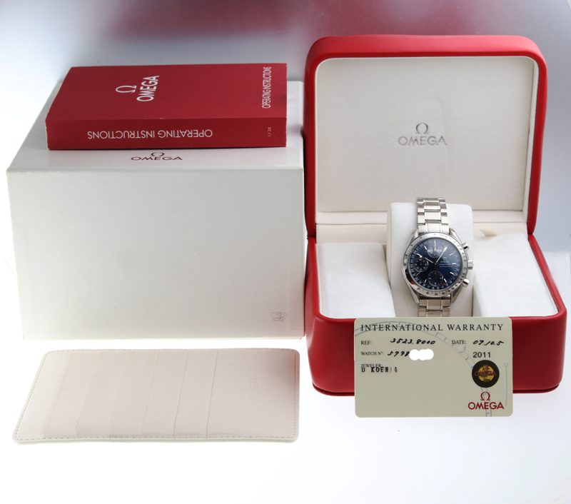 2005 Omega ref. 35238000 Speedmaster Day Date MK40 Scatola, Garanzia, Libretto - immagine 16