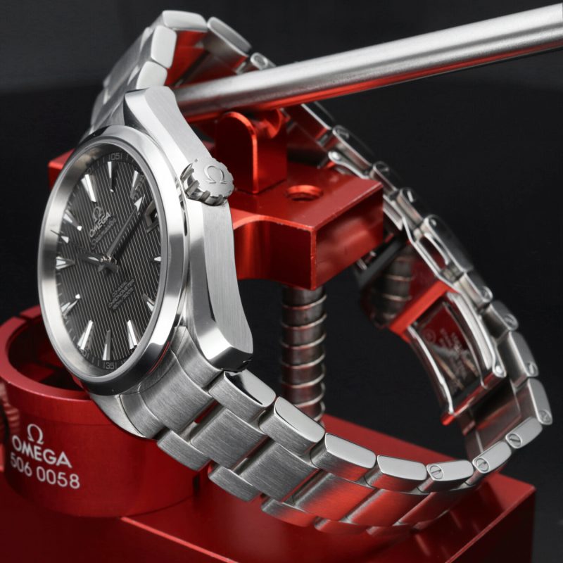 2012 Omega 23110392106001 Seamaster Aqua Terra Automatico 38.5 mm Scatola+Garanzia+Libretto+Revisione Omega - immagine 6