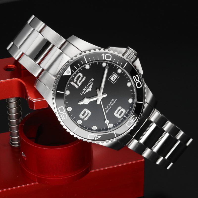 2019 Never Polished Longines ref. L37814566 HydroConquest Automatic 41 mm Box, Papers, Booklet - Image 5