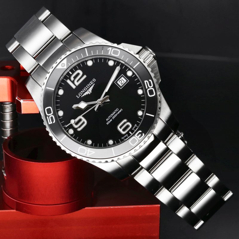 2019 Never Polished Longines ref. L37814566 HydroConquest Automatic 41 mm Box, Papers, Booklet - Image 4