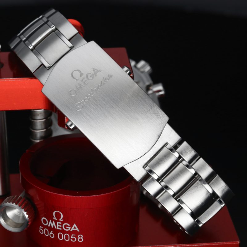 2022 Mai Lucidato Omega 32630405001001 Speedmaster Racing Co-Axial Chronograph 40mm Scatola, Garanzia, Libretto, Cartellino - immagine 7